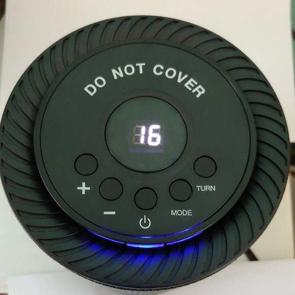 Ceramic Fan Heater New Open Box Oscillating Fan - Picture 2 of 7